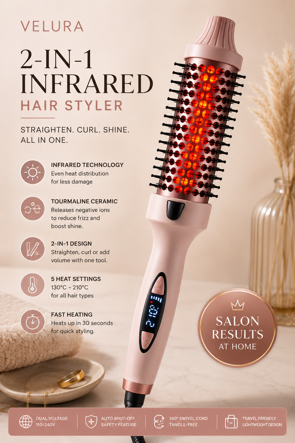 Velura GlowBrush Pro